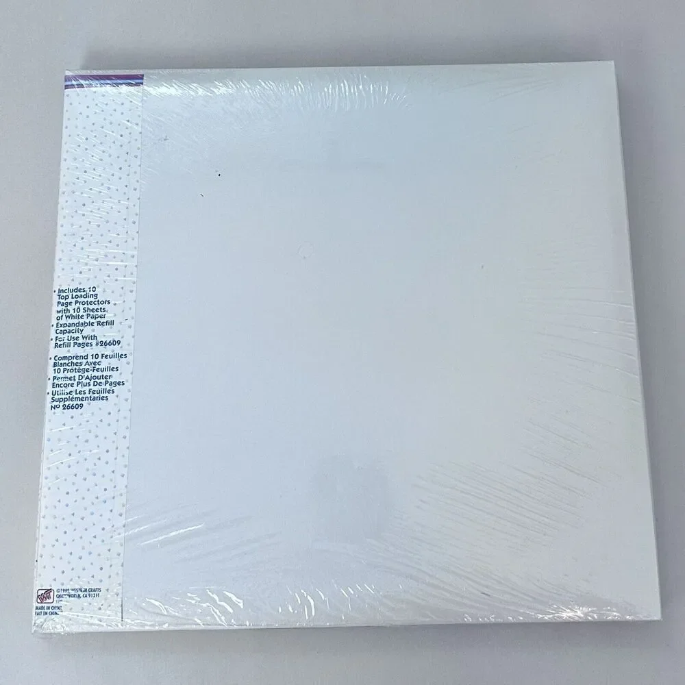 Memories Forever Postbound Álbum Scrapbooking With Pages Vintage 12 X 12 New NOS